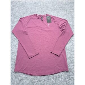 1st Phorm Mens Long Sleeve Performance Shirt Maroon 1PMT0210 Size Medium NWT